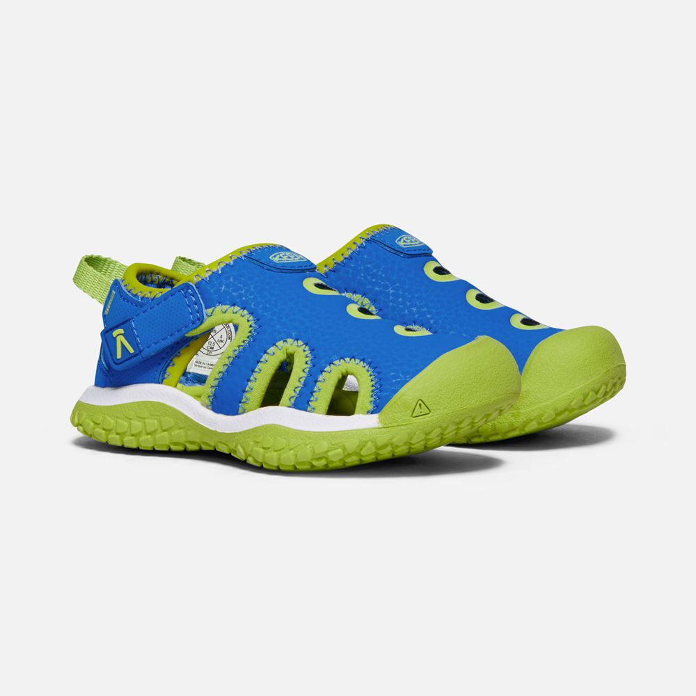 Keen Sandaal Kinderen Blauw/Groen - Stingray - 07438-PEAU